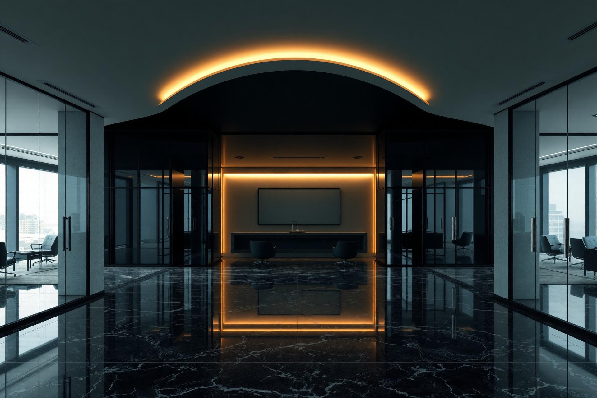 Luxury corporate fit-out interior by Structive